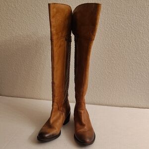 NEW Vince Camuto Stylish Brown Over the Knee Boots